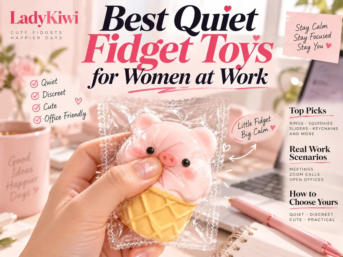 Best Quiet Fidget Toys for Women at Work