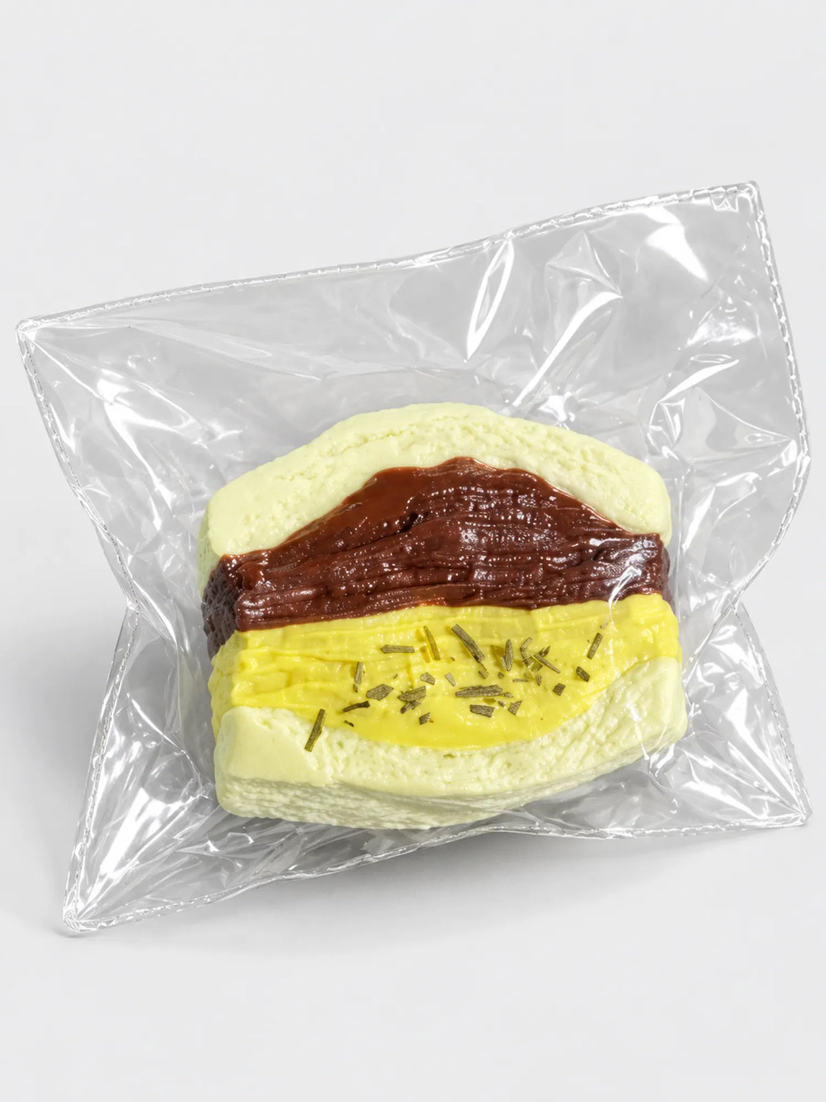 Matcha Cream Pastry Squishy – Soft Silicone Stress Relief Toy