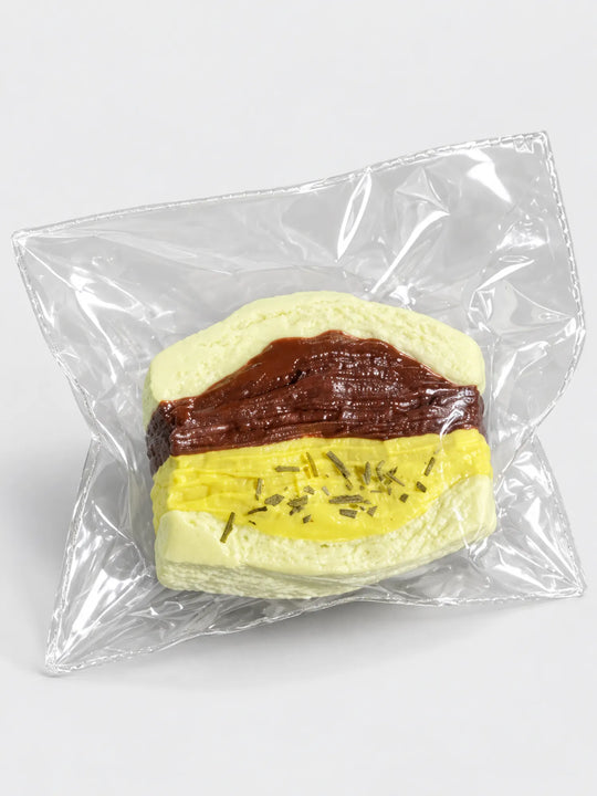 Squishy de pastel de crema de matcha – Juguete antiestrés de silicona suave
