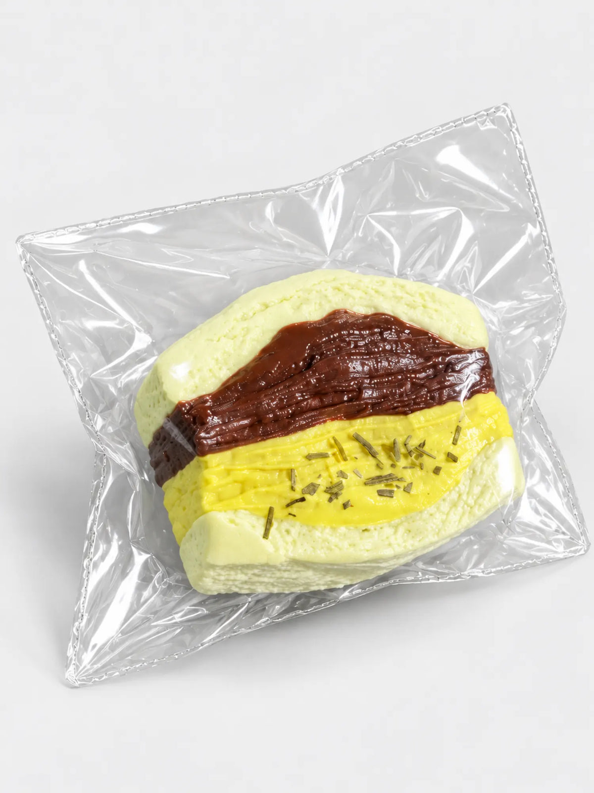 Matcha Cream Pastry Squishy – Soft Silicone Stress Relief Toy
