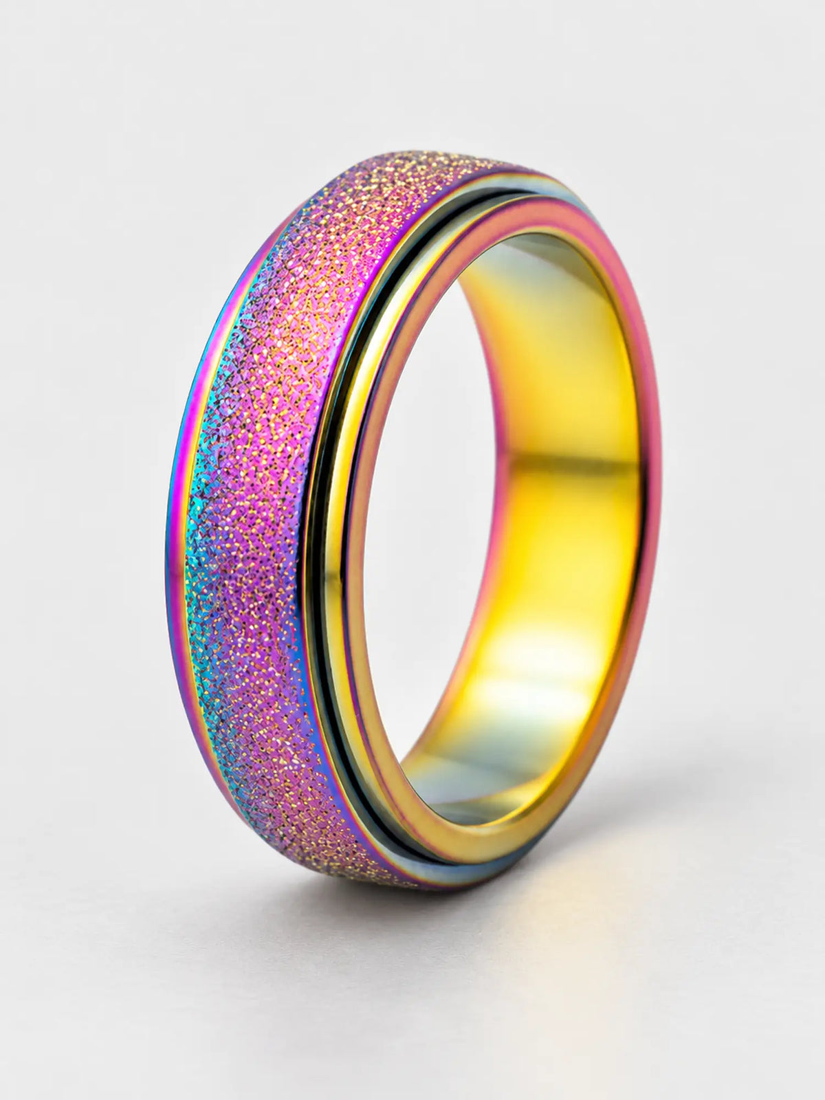 Stardust Glitter Spinner Ring