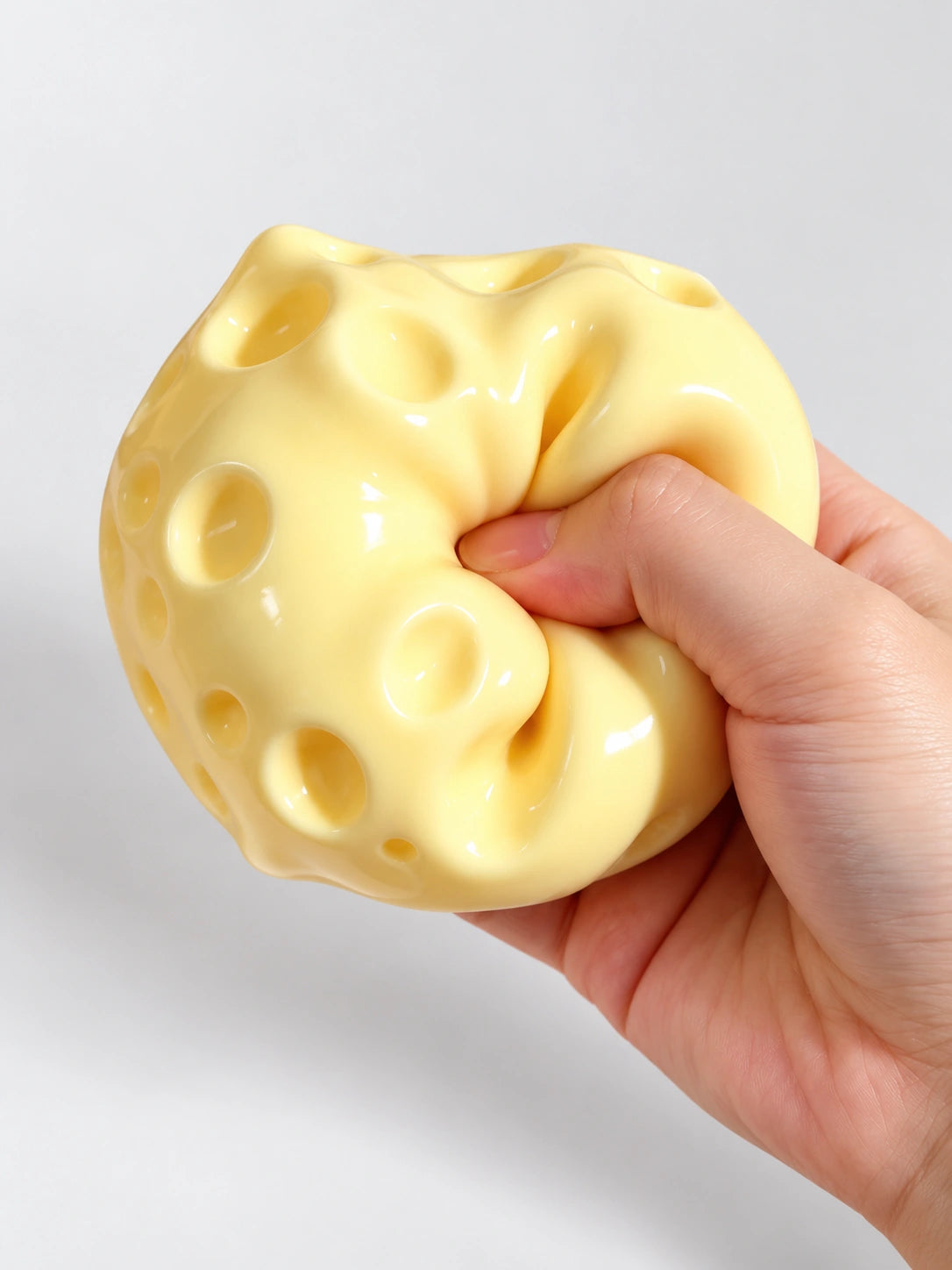 Giant Cheese Slow-Rise Stress Toy