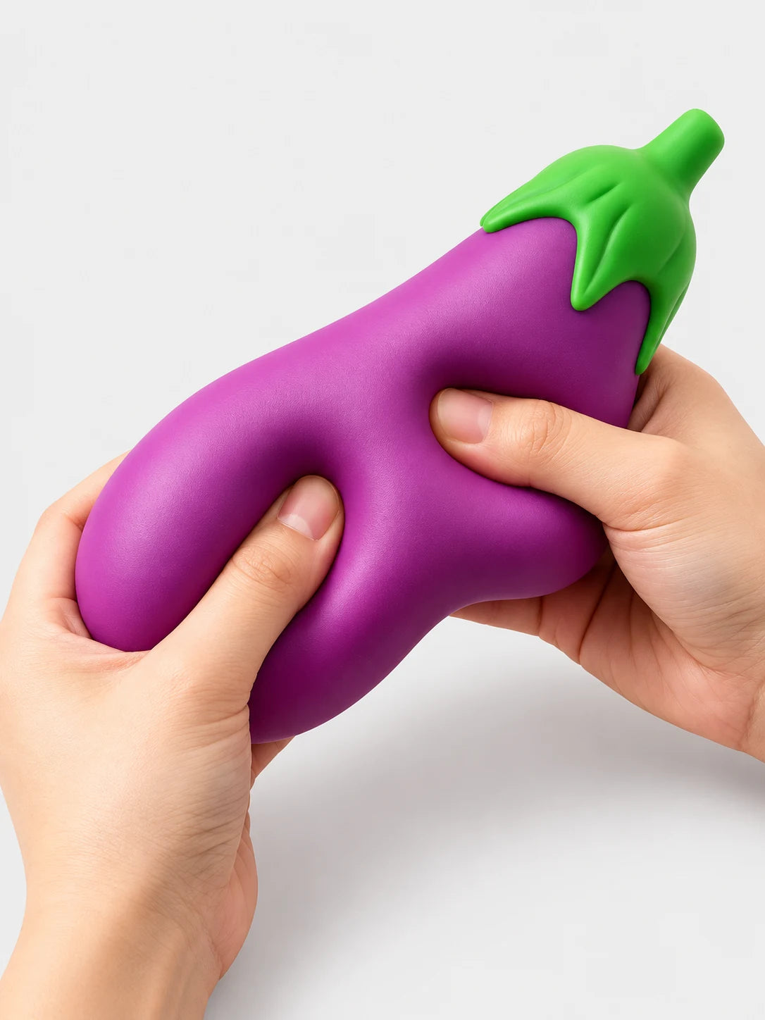Eggplant Slow-Rise Stress Toy