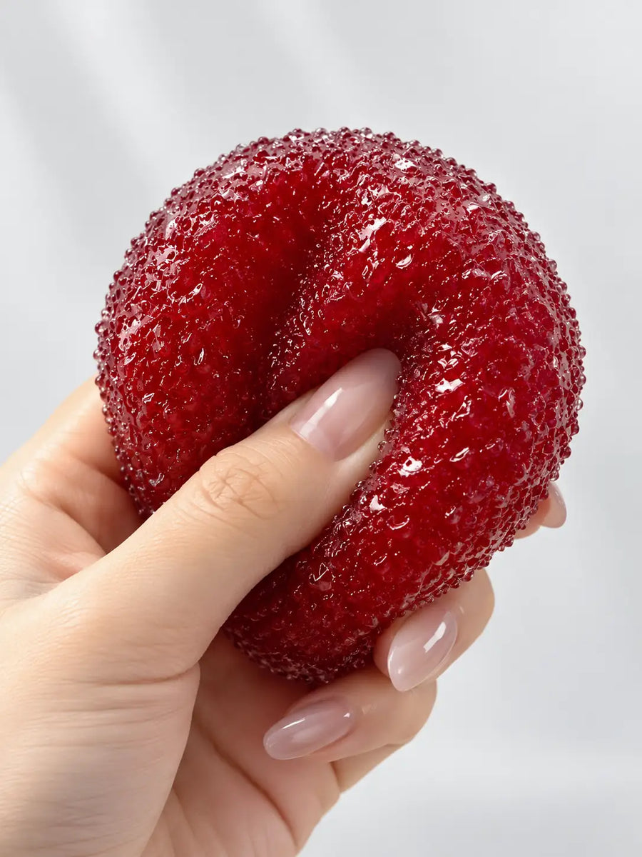 Red Bayberry Squishy Stress Relief Toy