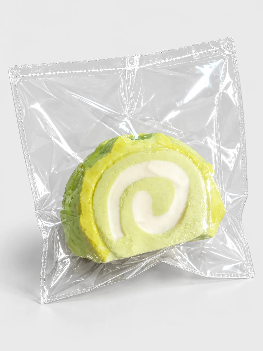 Matcha Cream Roll Squishy Stress Toy