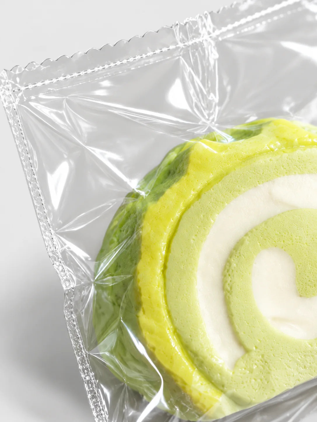 Matcha Cream Roll Squishy Stress Toy