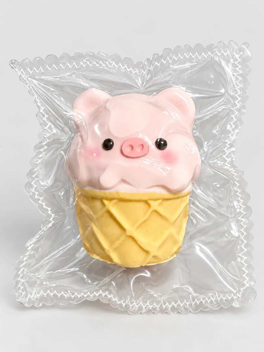 Piggy Ice Cream Squishy Stress Toy