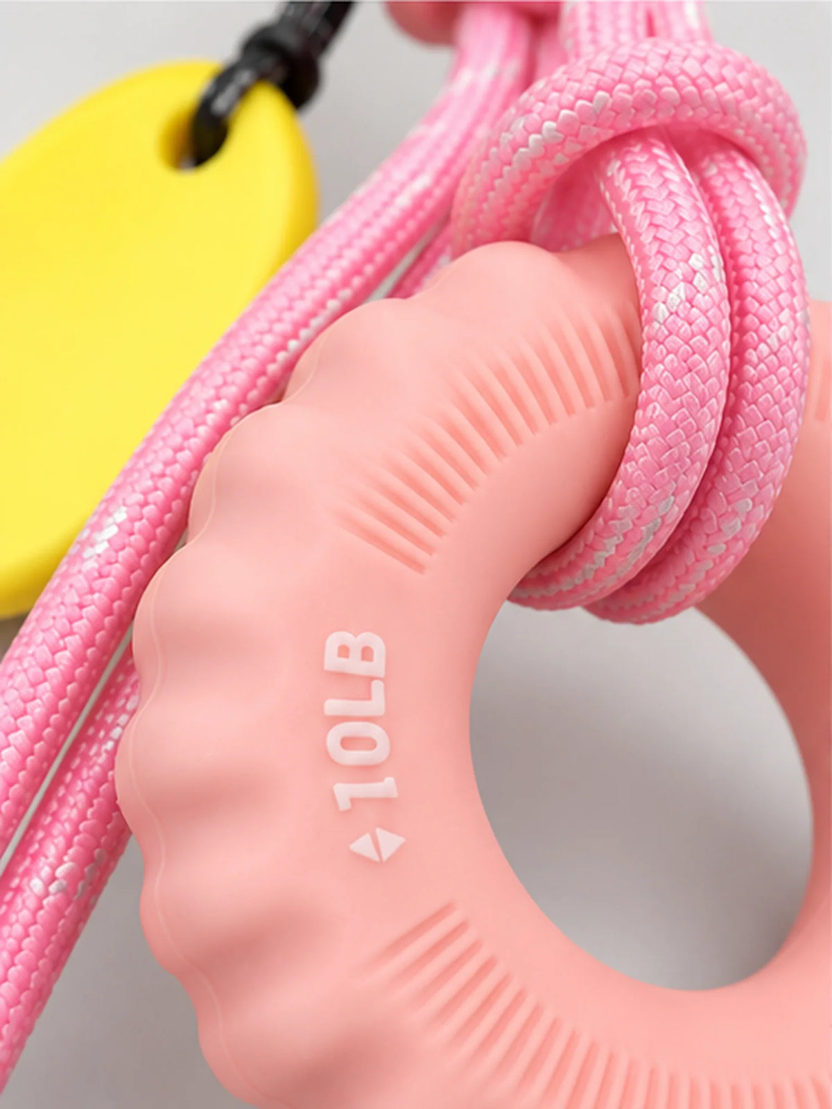 Pink Silicone Sensory Fidget Toy Keychain