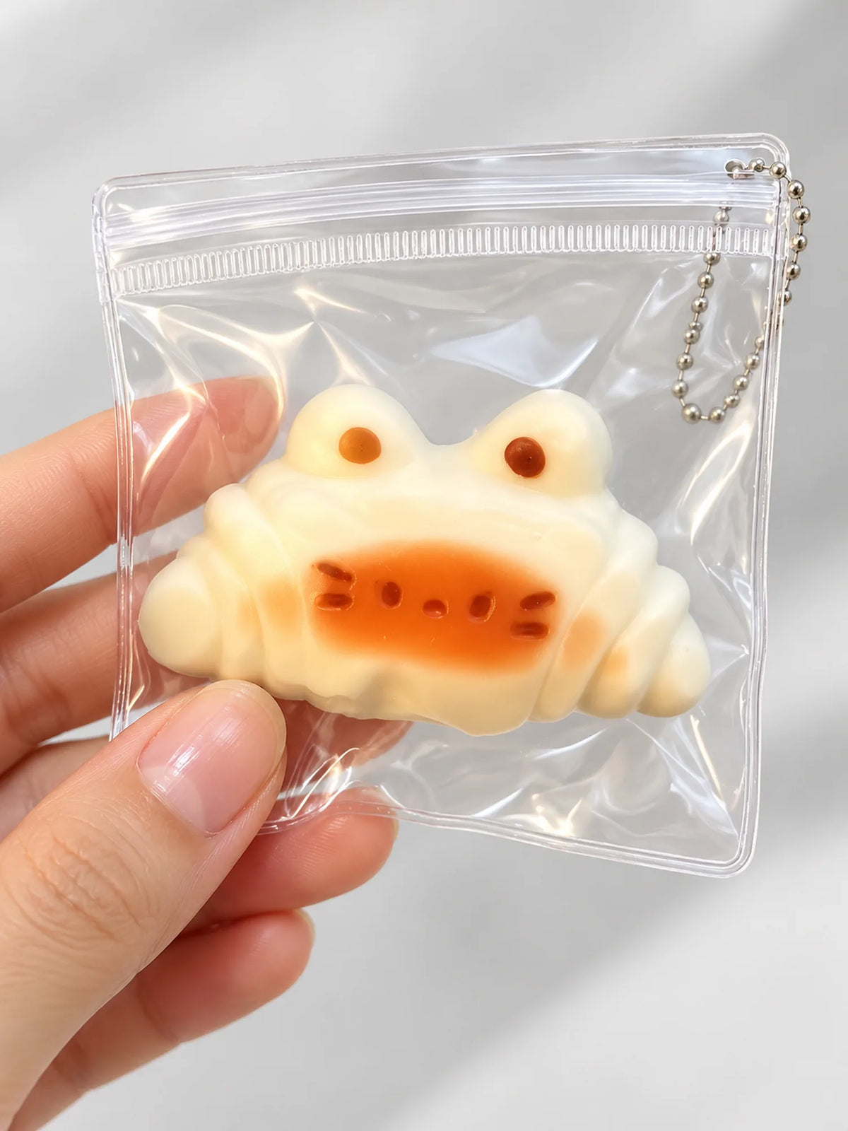 Caramel Croissant Slow-Rising Squishy Fidget Toy