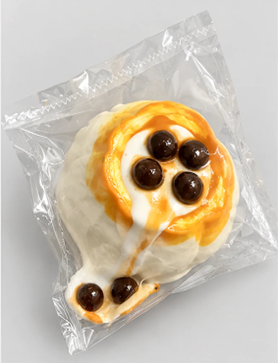 Boba Pudding Squeeze Squishy Toy