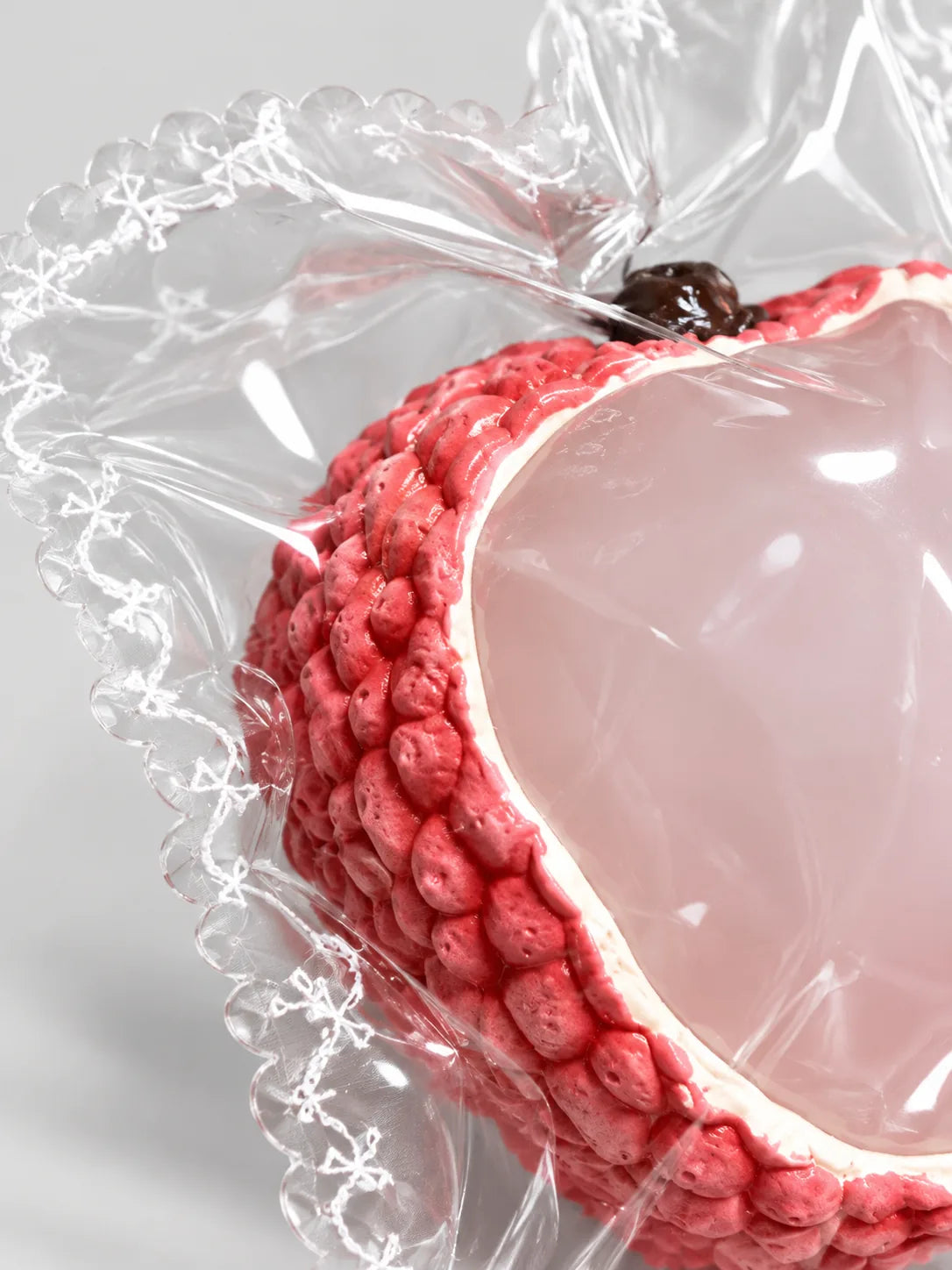 Crystal Lychee Squishy Sensory Fidget Toy
