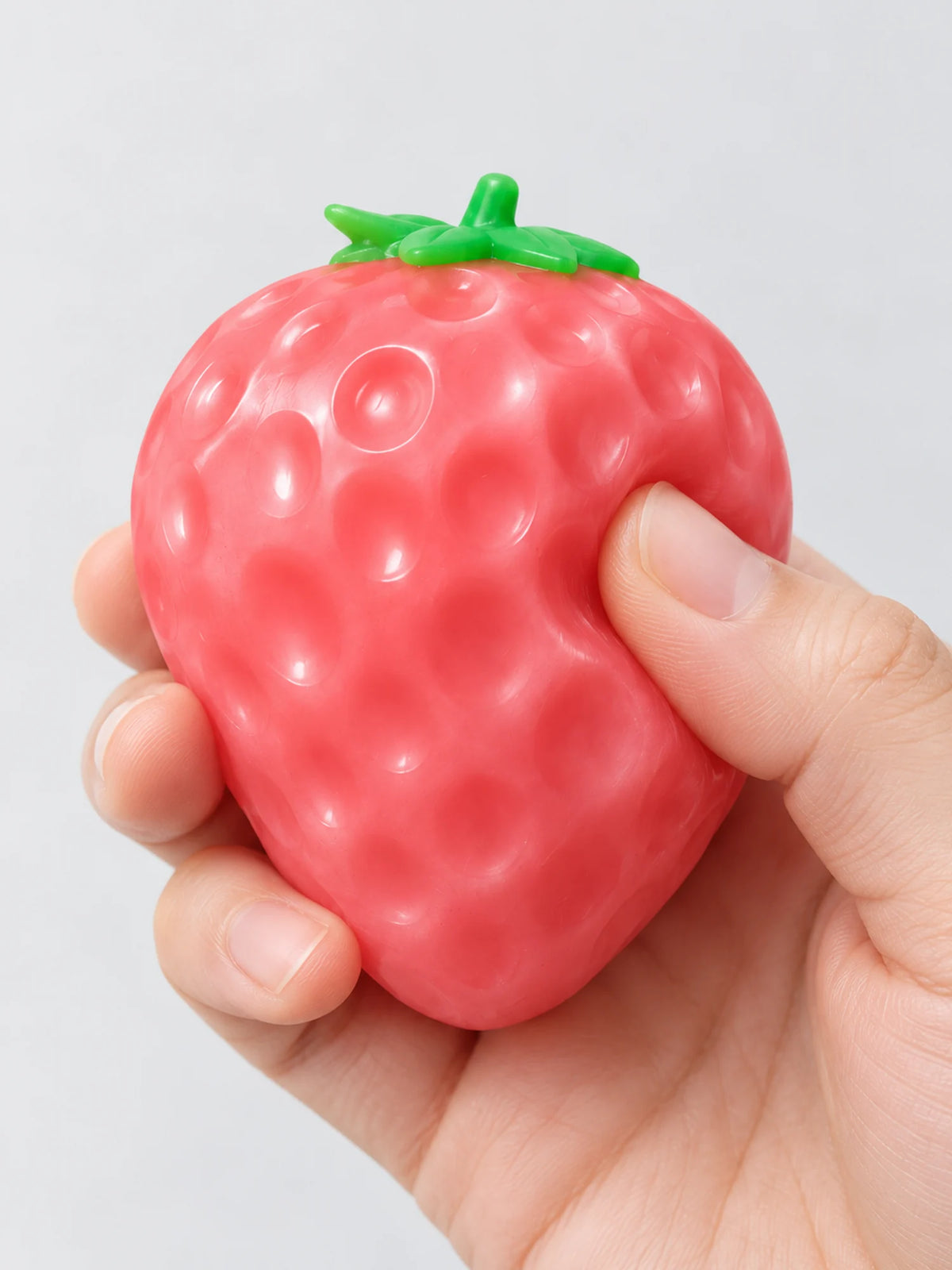 Color Changing Strawberry Silent Sensory Fidget Toy